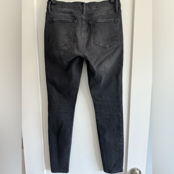 Frame Le High Ankle Skinny Jeans in Kerry grey - Picture 4 of 7